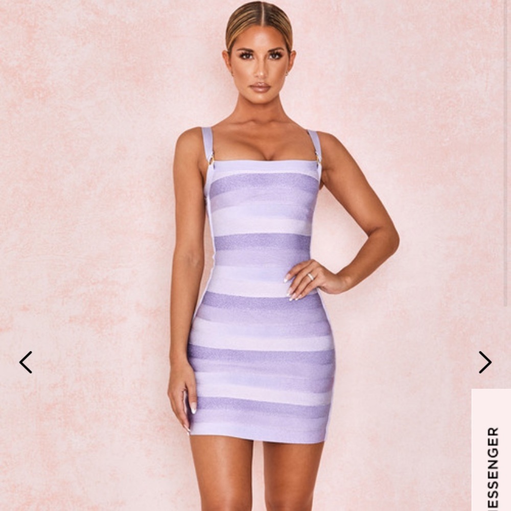 HOUSE OF CB BRIGITTE DRESS XS NWT